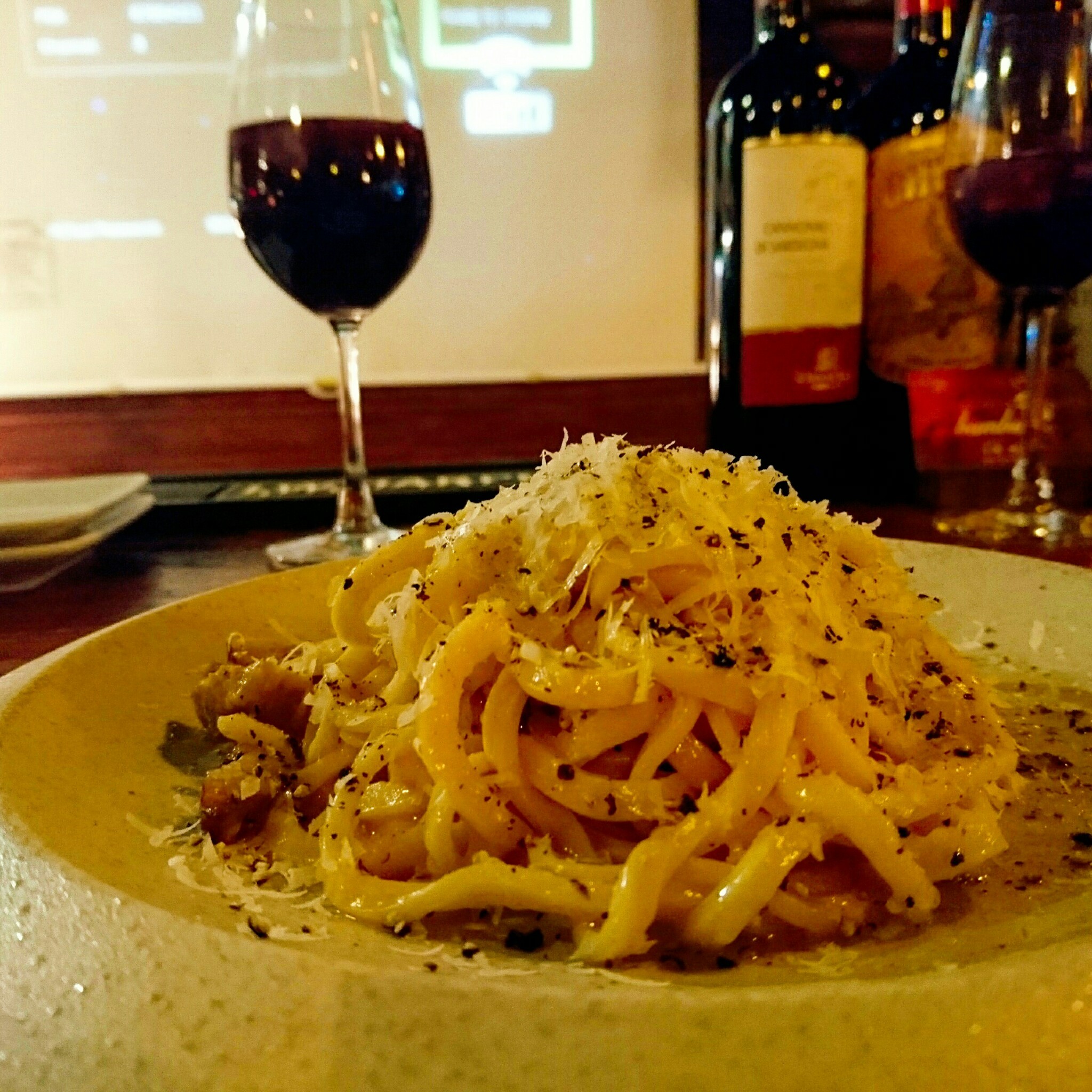 Pasteria Bambu 難波 注文してから作る手打ち生パスタが絶品 深夜まで開いている難波のおしゃれイタリアン